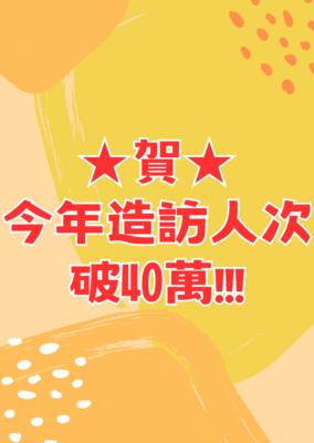 ★賀★今年造訪人次破40萬!!!!